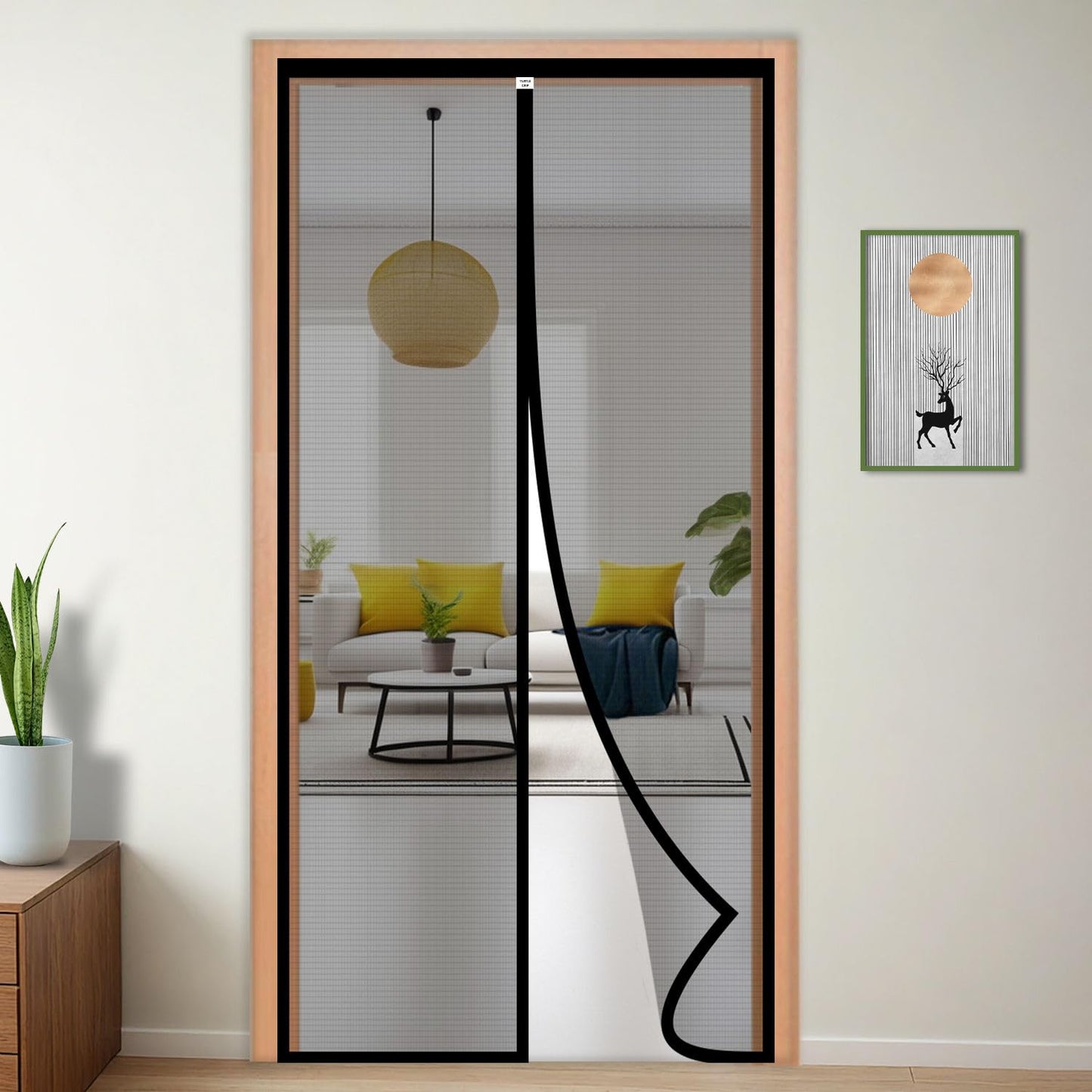 Magnetic Door Curtain