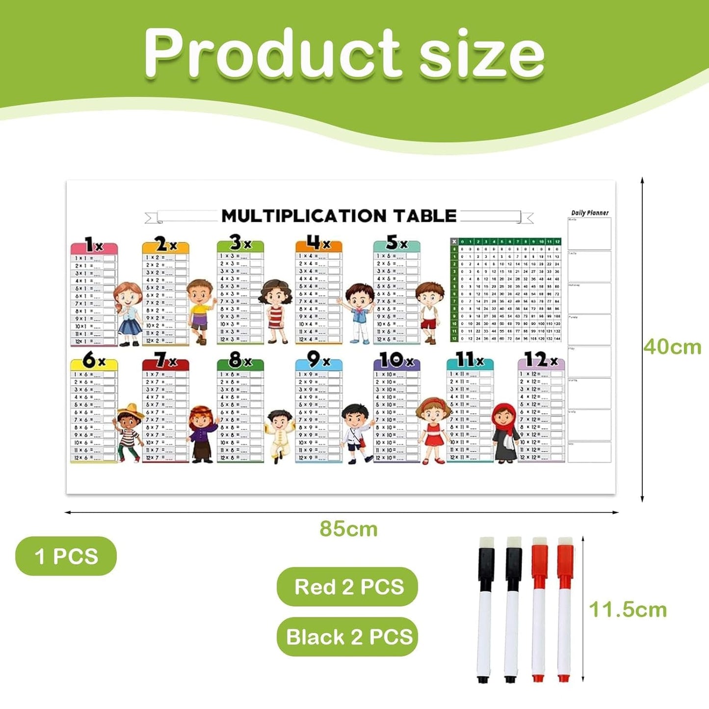 Write & Erase Math Pad